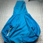 Champion Duo Dry Hoodie Sweatshirt Blue Activewear Athleisure Women's Large Photo 2