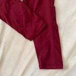 Boutique Wine Red Athletic Leggings Photo 5