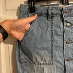 Wrangler  Denim Button Front Midi Skirt Size 2 (Runs Large Fits More 4-6) Photo 4