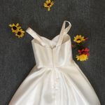 Alfred Sung New in Bag Bustled High Low Wedding Gown Photo 11