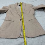 J.Crew Parke Linen Blend Blazer In Flax Sz 4 Business Casual Contemprorary EUC Photo 8