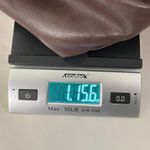 Avorio Brown Leather Tote Bag Shoulder Bag Hobo Bag Purse Charm Made in Italy Photo 7