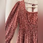 Altar'd State Long Sleeve Mini Dress Medium Boho Chic Cute Fall Outfit Photo 2