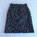 Loft  Ann Taylor Animal Print Pencil Skirt Lined‎ Photo 0