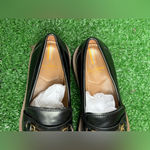 Sam Edelman Laurs Black Leather Loafers Shoes Women's 8.5 Black Platform Chunky Photo 10