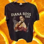 Gildan Diana Ross in Concert Band Shirt Size Medium‎ Photo 0