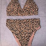 Aerie Cheetah Print Bathing Suit Set Photo 0