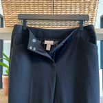 Chico's Mid-Rise Woven Black Dress Pant Trouser, 6 Short Photo 6