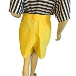 VINTAGE 1980'S CASABLANCA YELLOW HIGH WAIST SHORTS (14) Photo 4