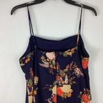 Francesca's  Collection Mi Ami Floral Dress Large Navy Blue NWT Photo 3