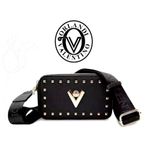 Valentino Orlandi Camera Bag Crossbody Adjustable Black Photo 5