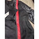 W118 By Walter Baker Black and Red Coat Jacket Medium New with Flaws Photo 3