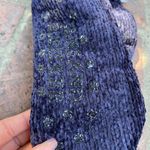 Dark purple Jean and Bleecker slipper socks super soft plush filled size 4 Photo 3