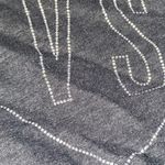 Victoria's Secret  Charcoal Sweatshirt with Heart Design Photo 2
