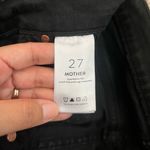 Women’s Mother The Pixie Dazzler Ankle Fray Jeans Not Guilty Black Size 27 Photo 9