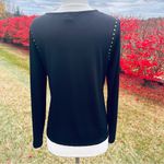 Carmen Marc Valvo Black Top with Gold Studs Photo 11