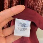 Tanya Taylor  Laureen Velvet Wrap Dress Rosewood 4 Photo 5