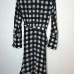 Marissa Webb Gingham Plaid Wrap Dress Xsmall Size XS Photo 5