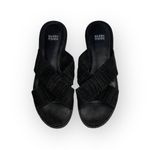 Eileen Fisher new Cross Slide Easy to Wear Flat Leather Sandal Black 9M Photo 9