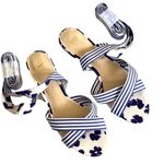 CAbi NEW Ankle Wrap Sandals Photo 1