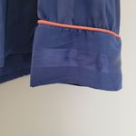 Free People Intimately Blue Satin Cropped Pajama Top Photo 2