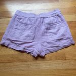 Lou & grey  Lavender Linen Size Small Shorts‎ Photo 3