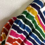 Farm Rio Anthropologie Rainbow Pants Womens Large Muilticolor Striped Jogger Photo 3