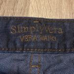 New! Simply Vera by Vera Wang womens blue flare jeans size 2 Photo 2