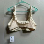 ANDIE NEW | Swim The Hydra Top | Vanilla | Women’s Size L Photo 1