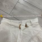 House Of Harlow 1960 Linen Shorts Women Size Small White Belted Lined NWOT Photo 5