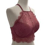 Victoria's Secret  Pink Women Size Small Bralette Push Up Bra Rose Pink 10A-744P Photo 1