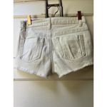 Mossimo High Rise Denim Shorts S Flower Crochet Festival Bohemian Hippie 70s Photo 1