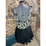 Longitude one piece swimsuit swimdress Vintage swirl black white Size 16 Photo 6