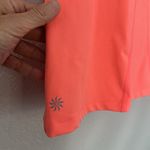 Athleta Bright Orange Tennis Pickleball Tank Top Pockets Athletic Reflective Photo 2