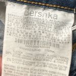 Bershka  Denim Light Blue Jeans Washed Blue Baggy Loose Fit Size EUR 40 Used 7657 Photo 9
