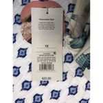 Agua Bendita NWT White Seahorse Print hip Bottom Medium Coverage Knot Detail 1X Photo 2