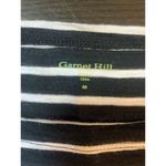 Garnet Hill  Striped Casual Dress Size 8 Blue‎ White Boatneck Nautical Preppy Photo 3