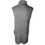 Poof! Poof High-Low Turtleneck Sleeveless Pullover Sweater Photo 84