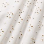 BERLOOK Ruched Floral Cutout Bikini Top ONLY 66 White Size XS Photo 5