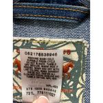 Levi's ‎ 501 Distressed Denim Vest Womens Size Large Southwestern Boho Festival Photo 7