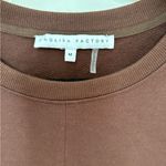 English Factory  Knit Woven Mixed Dress Size Medium Photo 1