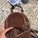 Lululemon  Brown Sherpa Mini Backpack Travel Hiking Photo 7