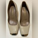 Bruno Magli Italy Women's Heels Size 4.5 Beige Leather Luxury
Dress Shoes Photo 1
