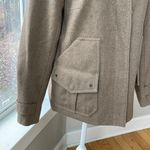 J.Crew Camel Wool Short Cargo Pocket Jacket Size Small Photo 2