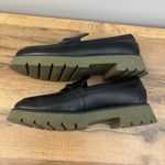 Sanctuary Westside Leather Lug Sole Slip On Loafers Black Photo 8