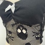 Skulls Black Tank Top Size M Photo 2