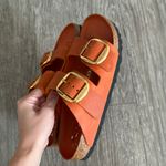 Birkenstock Arizona Big Buckle Orange Sandals 40 Photo 8