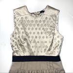 BCBGMAXAZRIA  Cocktail Dress Taupe and Navy Photo 1