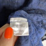 Flax  Button V‎ Neck Tunic Top Size Small Photo 2