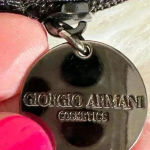 Giorgio Armani  perfumes‎ black zipper bag Photo 1